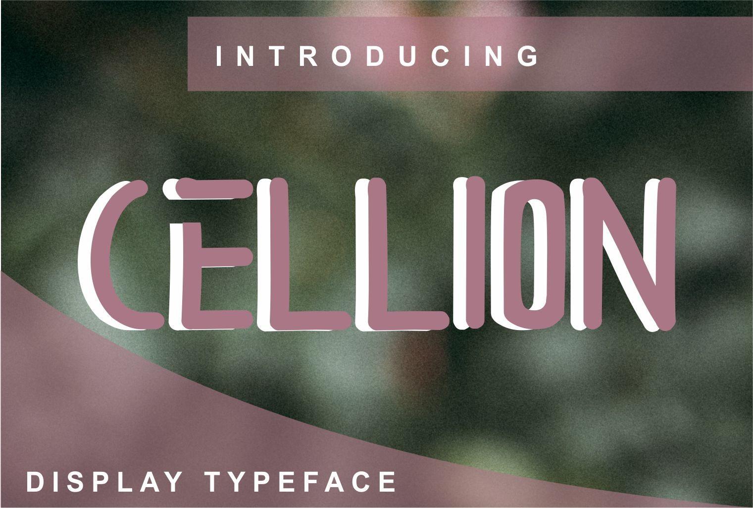 Cellion Font