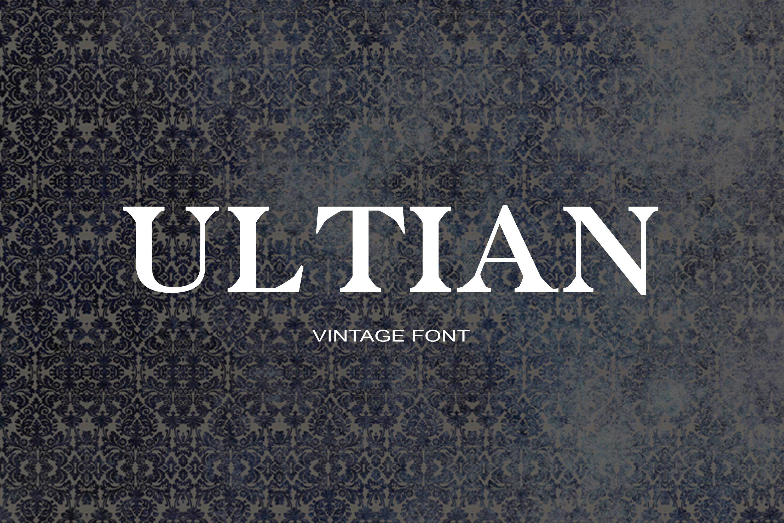 Ultian Font