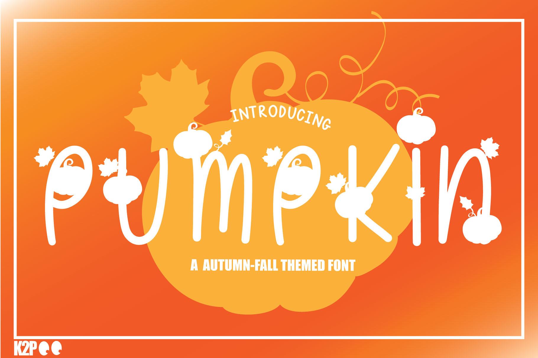 Pumpkin Font