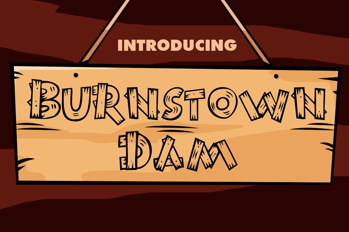 Burnstown Dam Font
