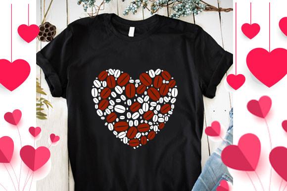 Coffee Valentine's  Day T Shirt Design