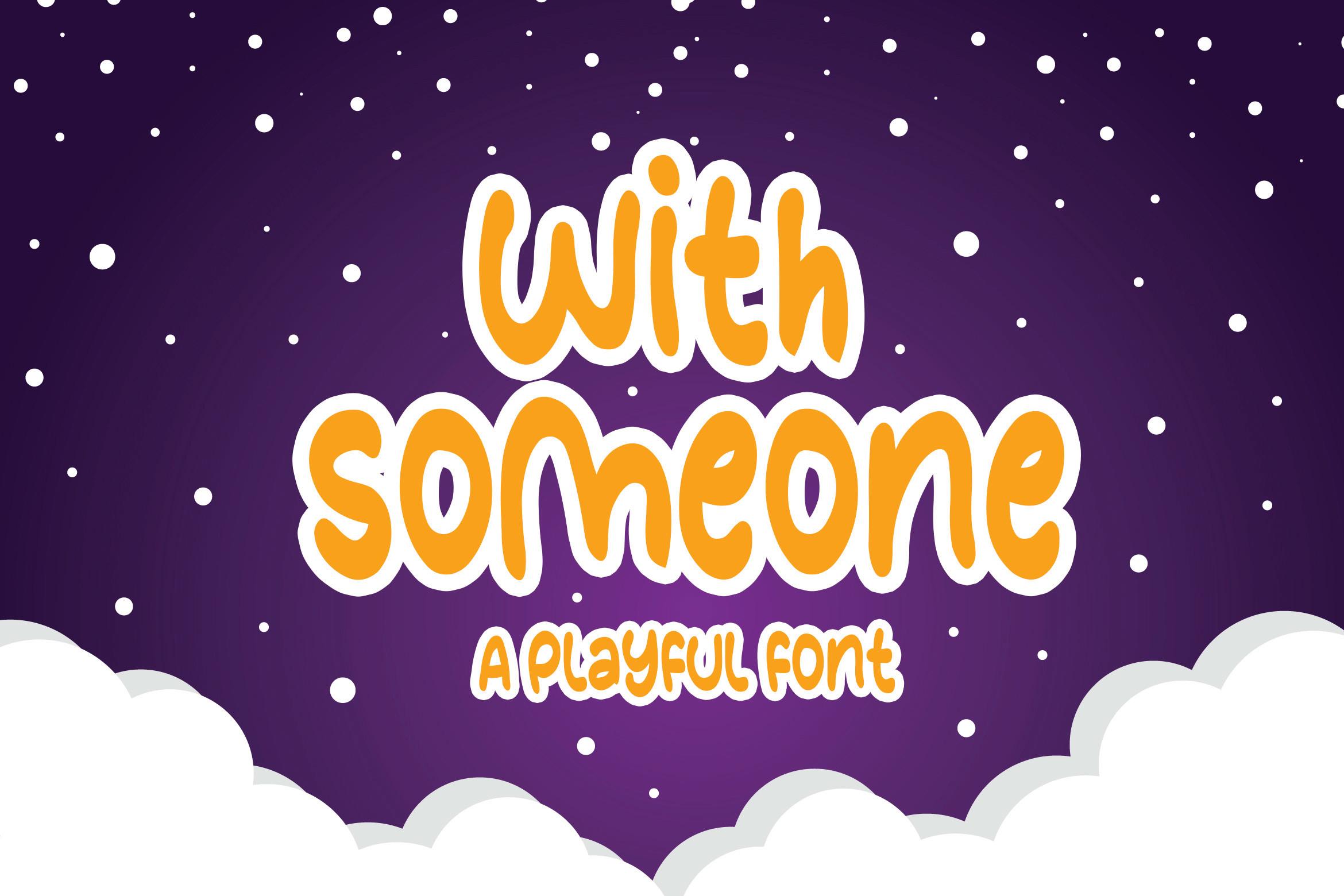 With Someone Font