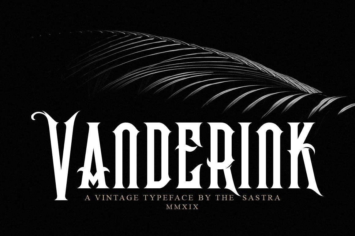 Vanderink Font