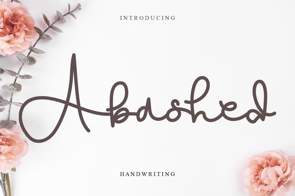 Abashed Font