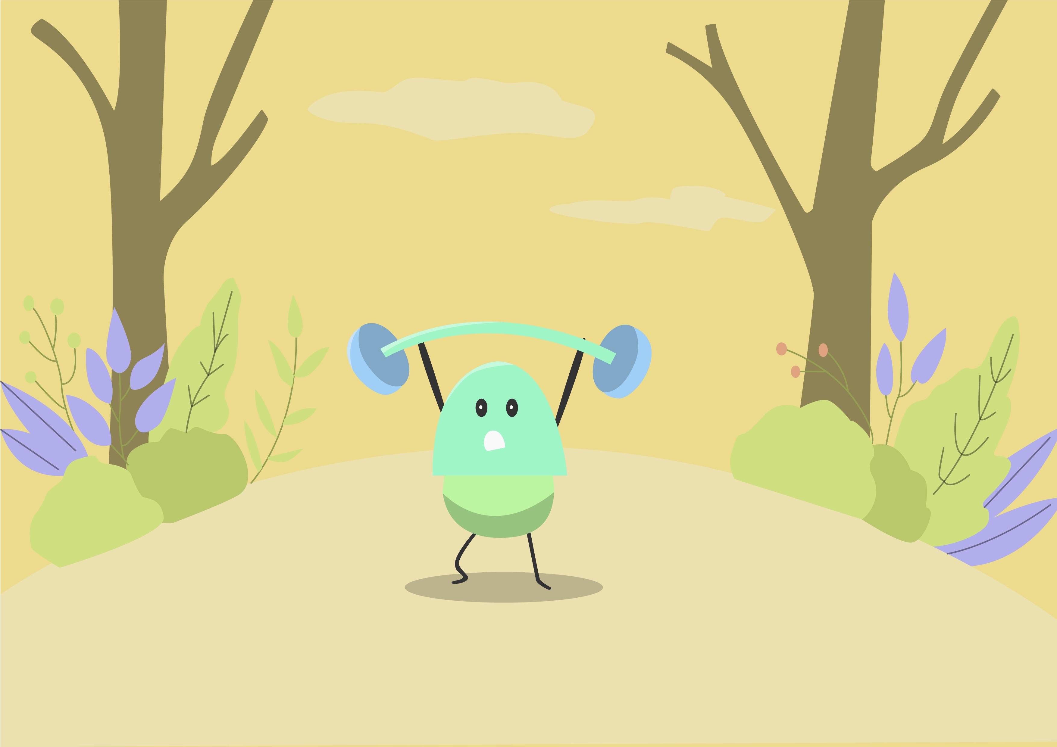 Cute Peanut Dumb Illustration #310