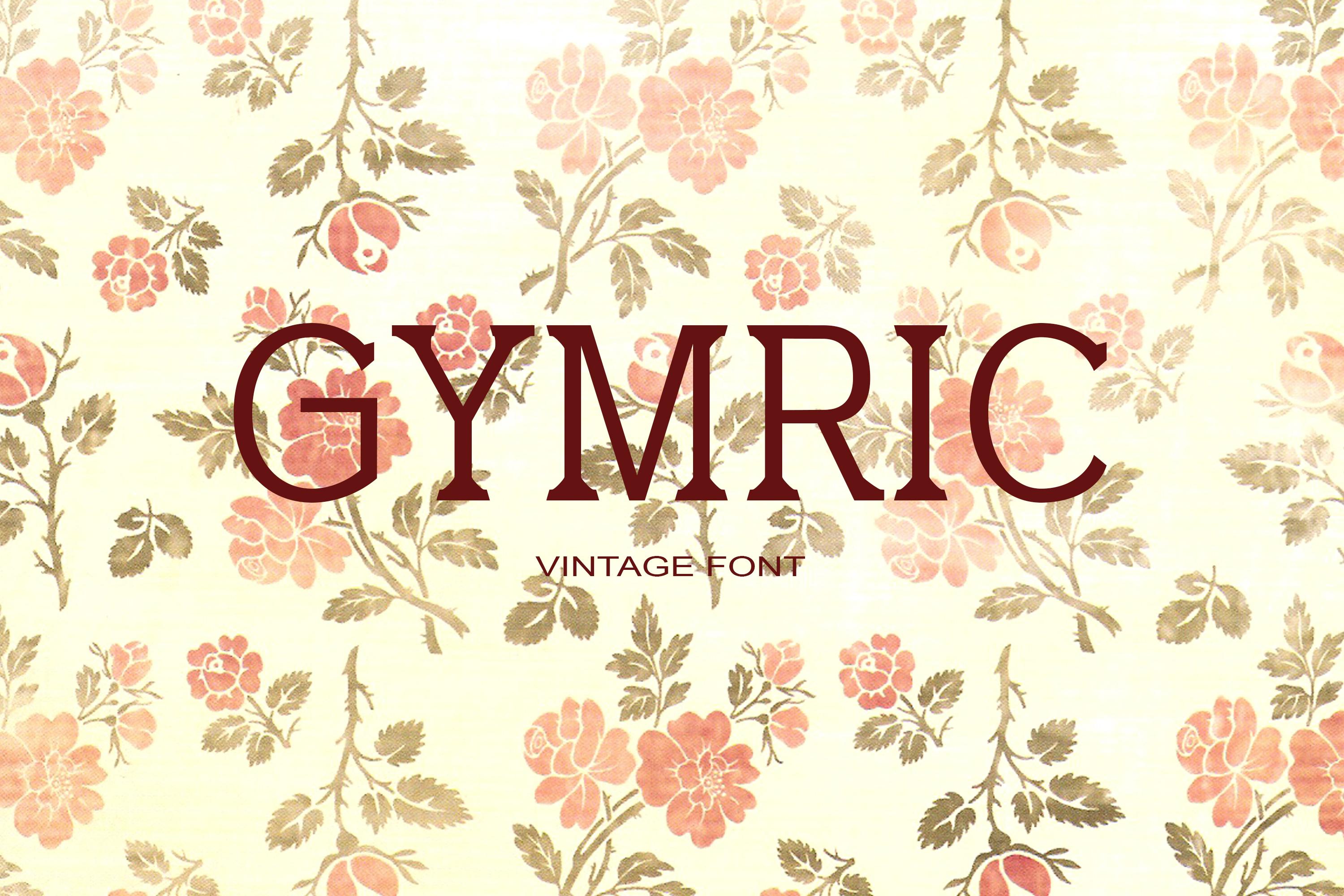 Gymric Font