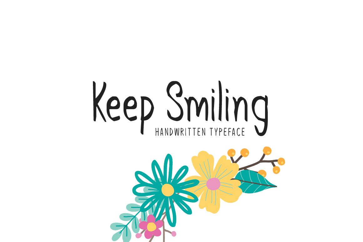 Keep Smiling Font