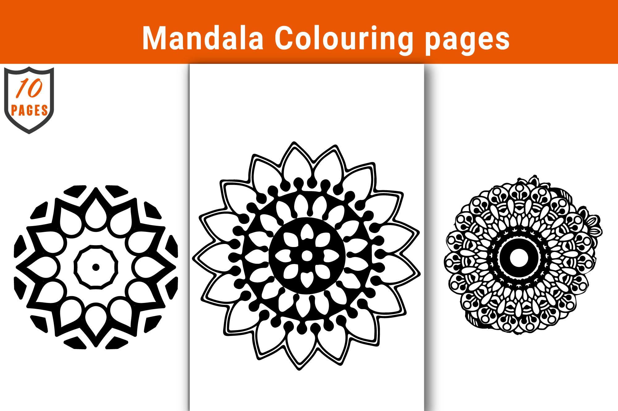 Mandala Colouring Page
