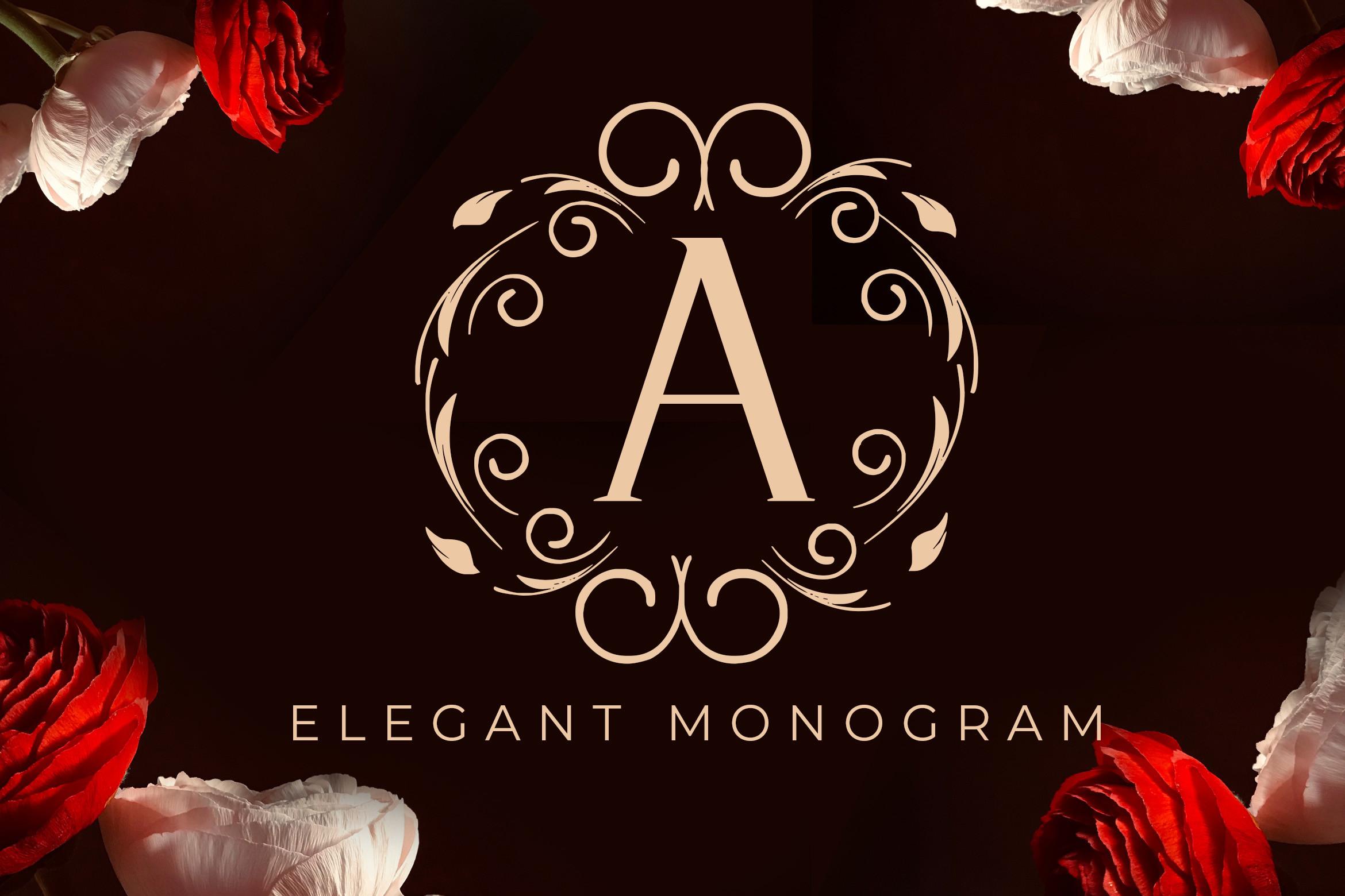 Elegant Monogram Font