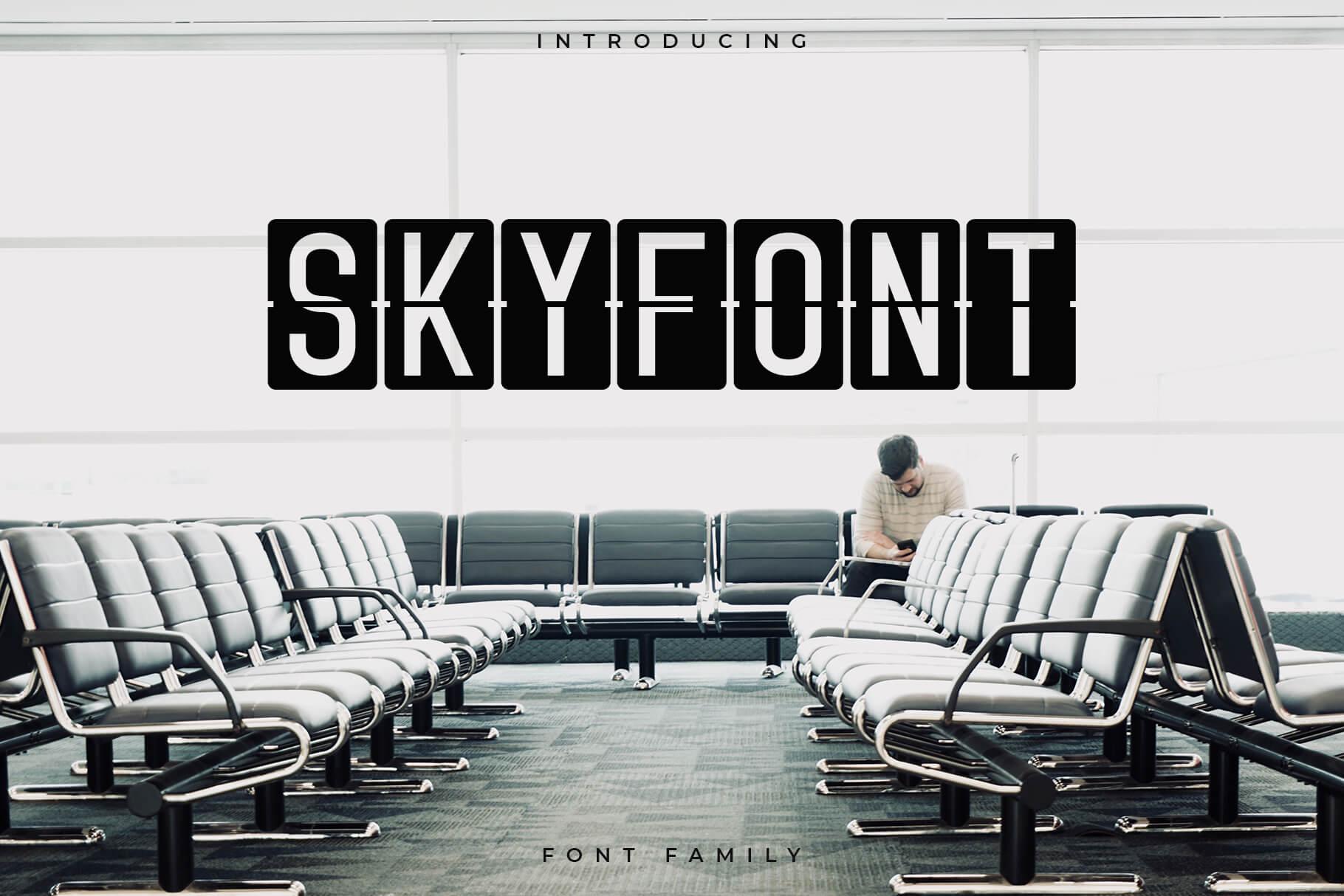 Sky Font