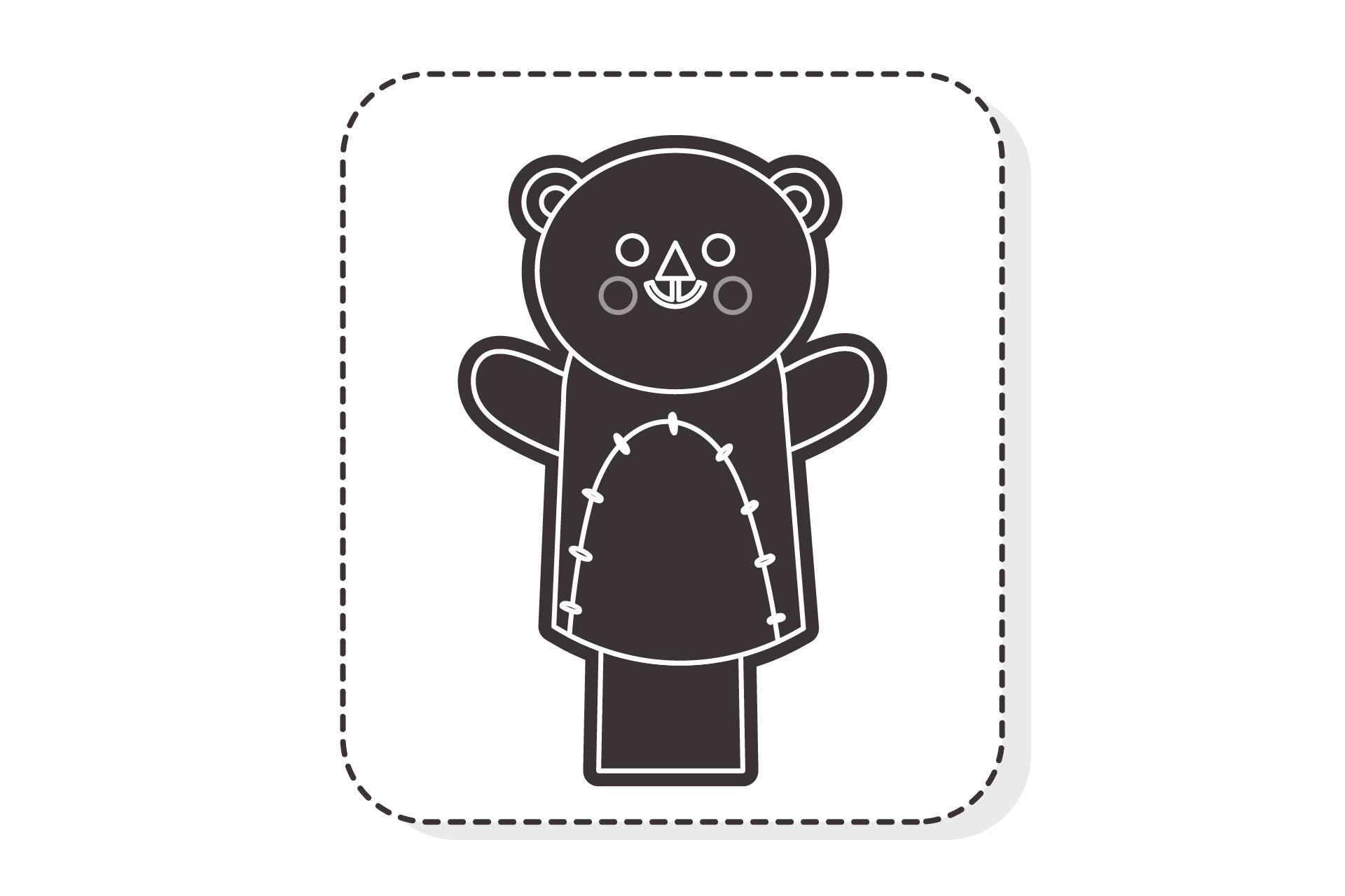 Animal Guinea Pig Silhouette Stickers