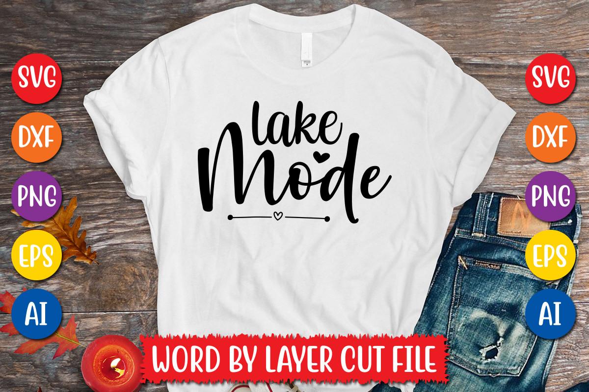 Lake Mode Svg Design