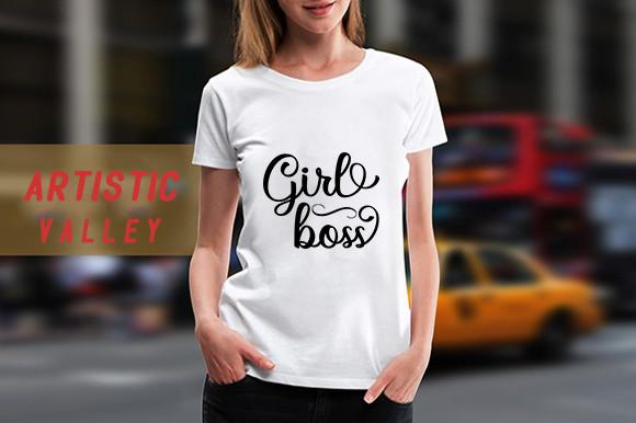 Woman's Day Svg Design, Girl Boss