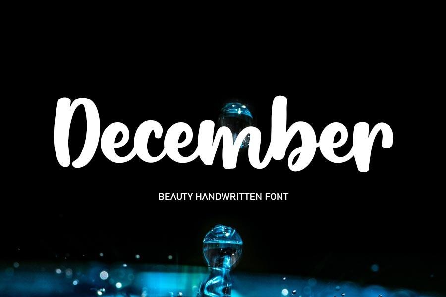 December Font