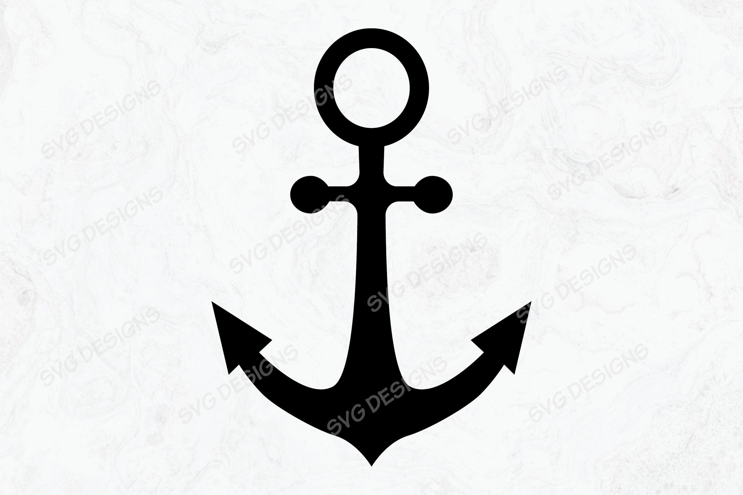 Anchor SVG, Nautical Anchor