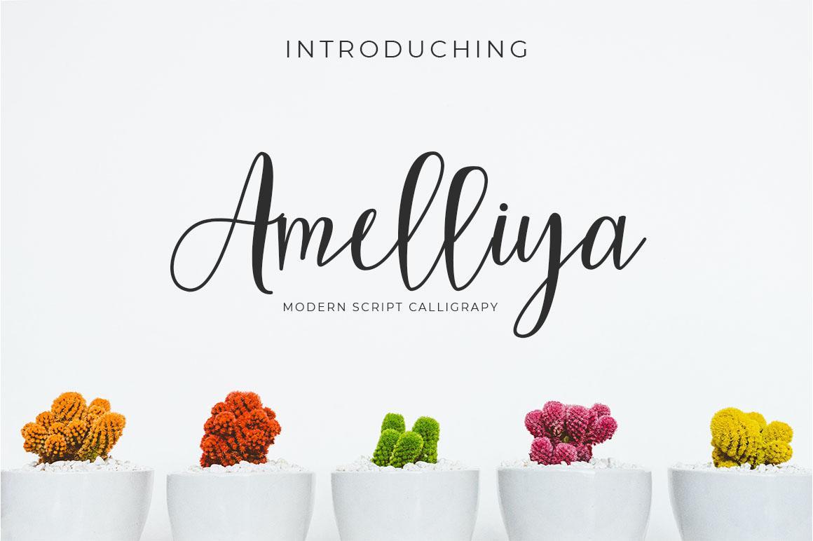 Amelliya Font
