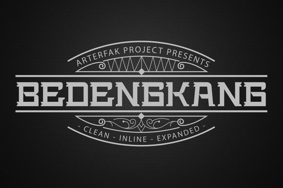 Bedengkang Font