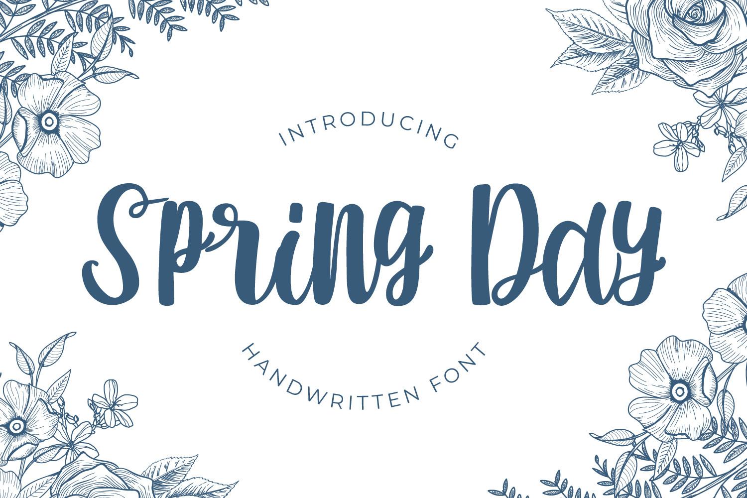 Spring Day Font