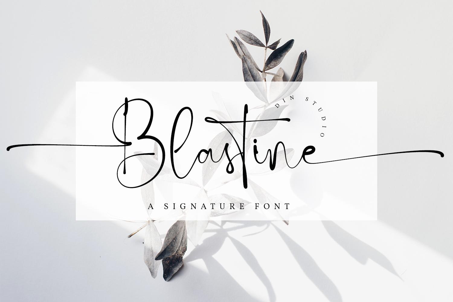 Blastine Font