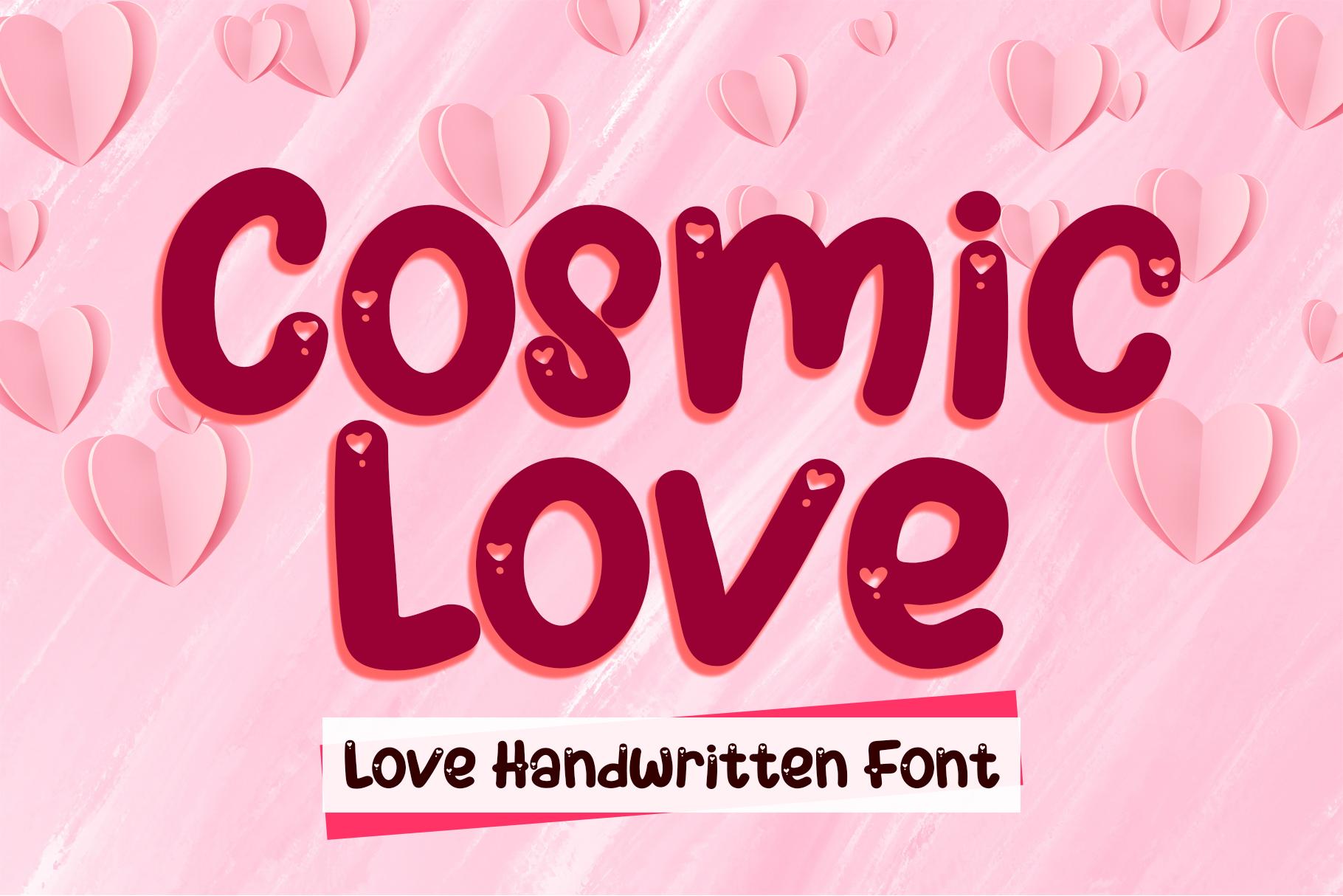 Cosmic Love Font