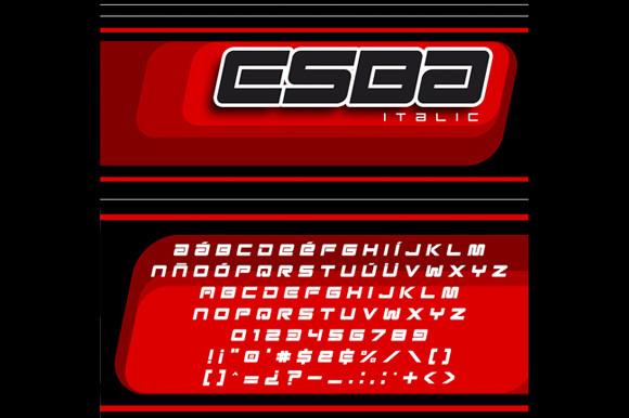 Esba Font