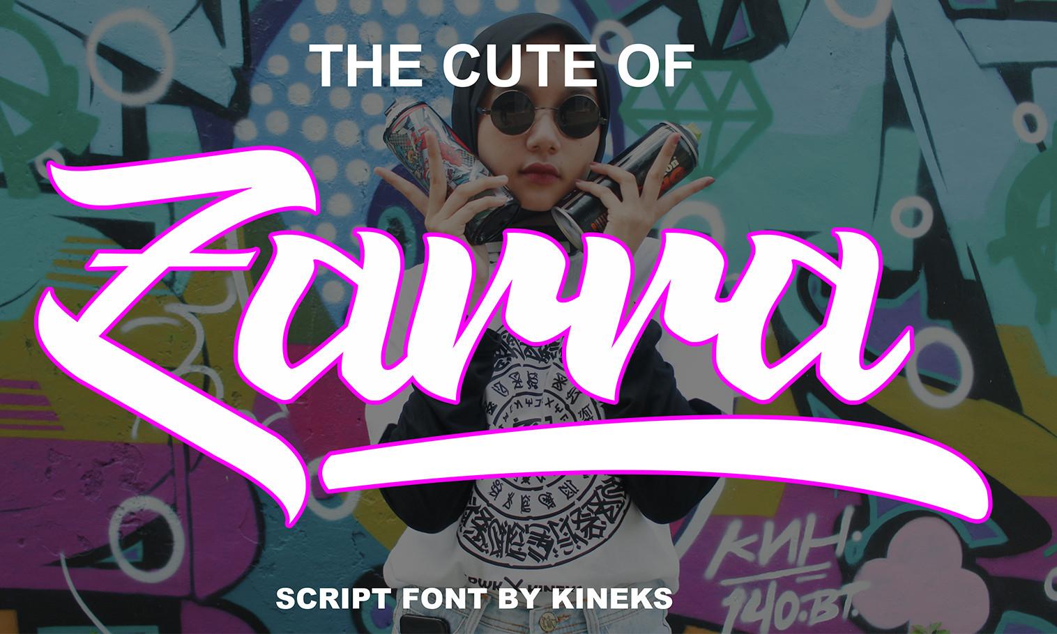 Zarra Script Font