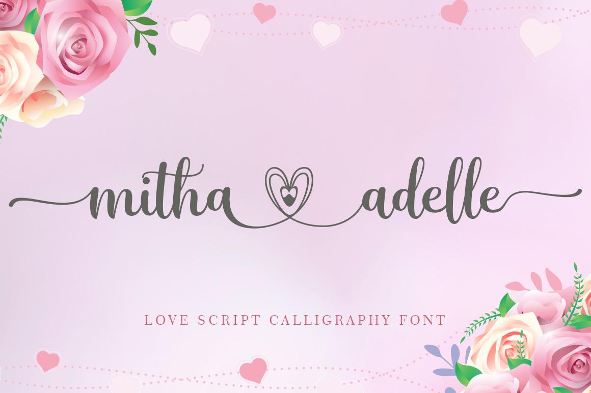 Mitha Adelle Font