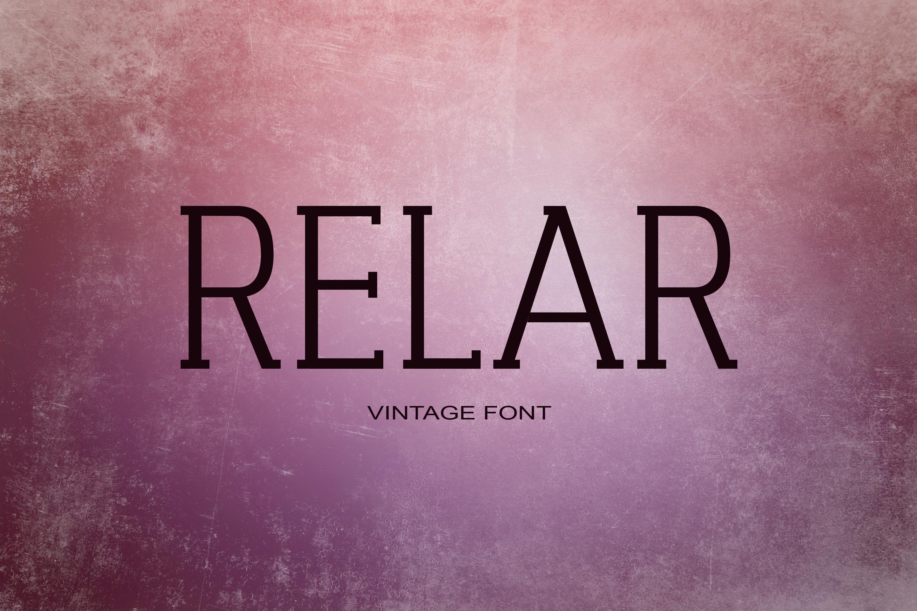 Relar Font
