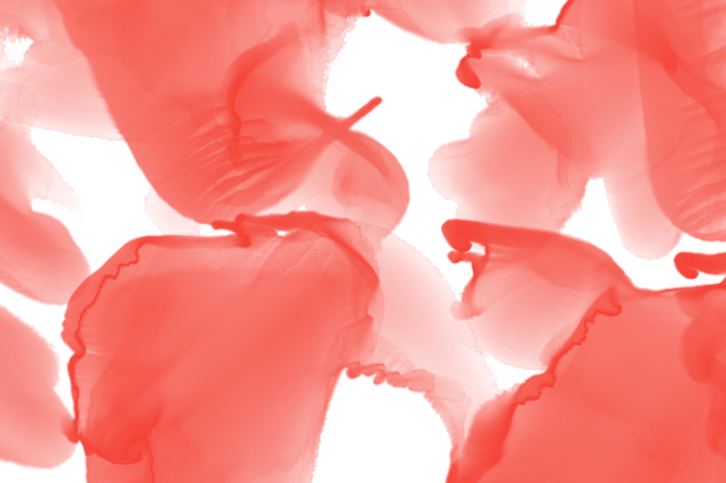 Watercolor Stains Wedding