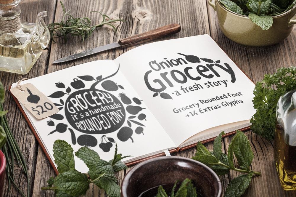 Grocery Rounded Font