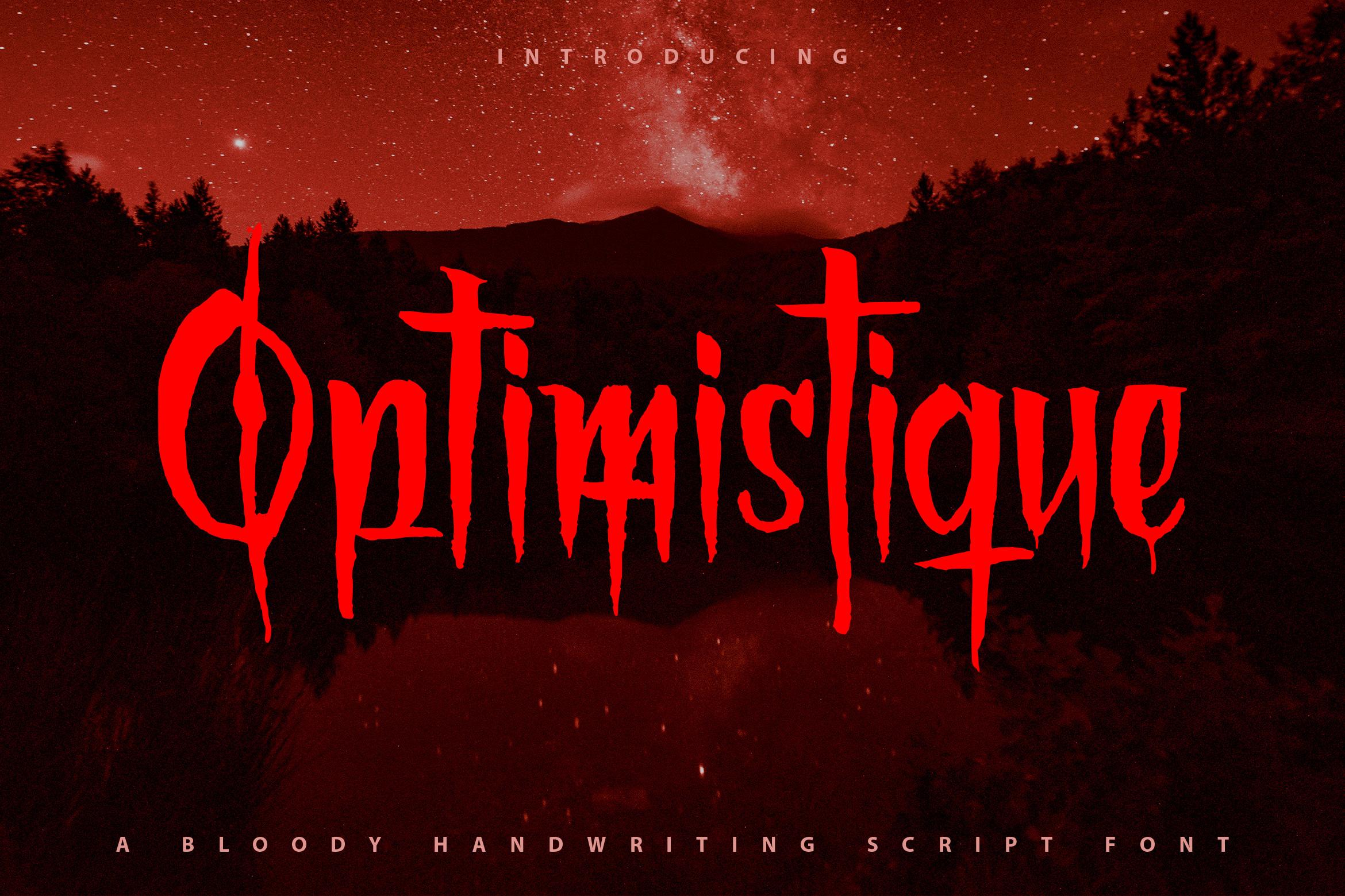 Optimistique Font