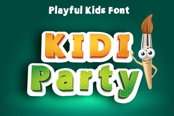 Kidi Party Font