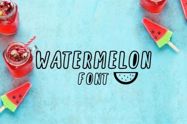 Watermelon Font
