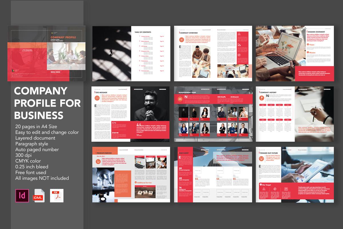 Company Profile for Business