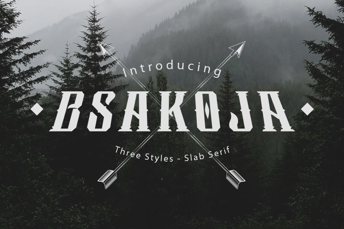 Bsakoja Font