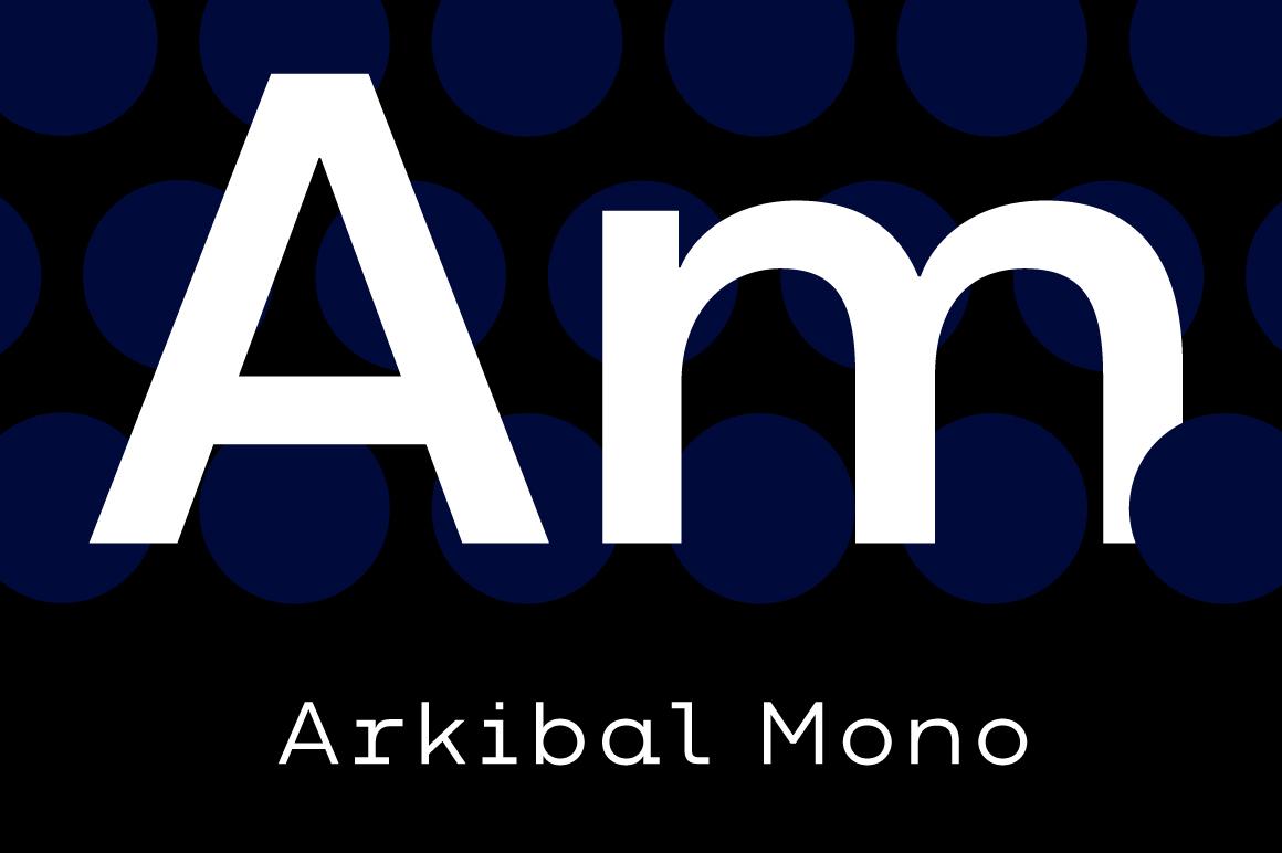 Arkibal Mono Font