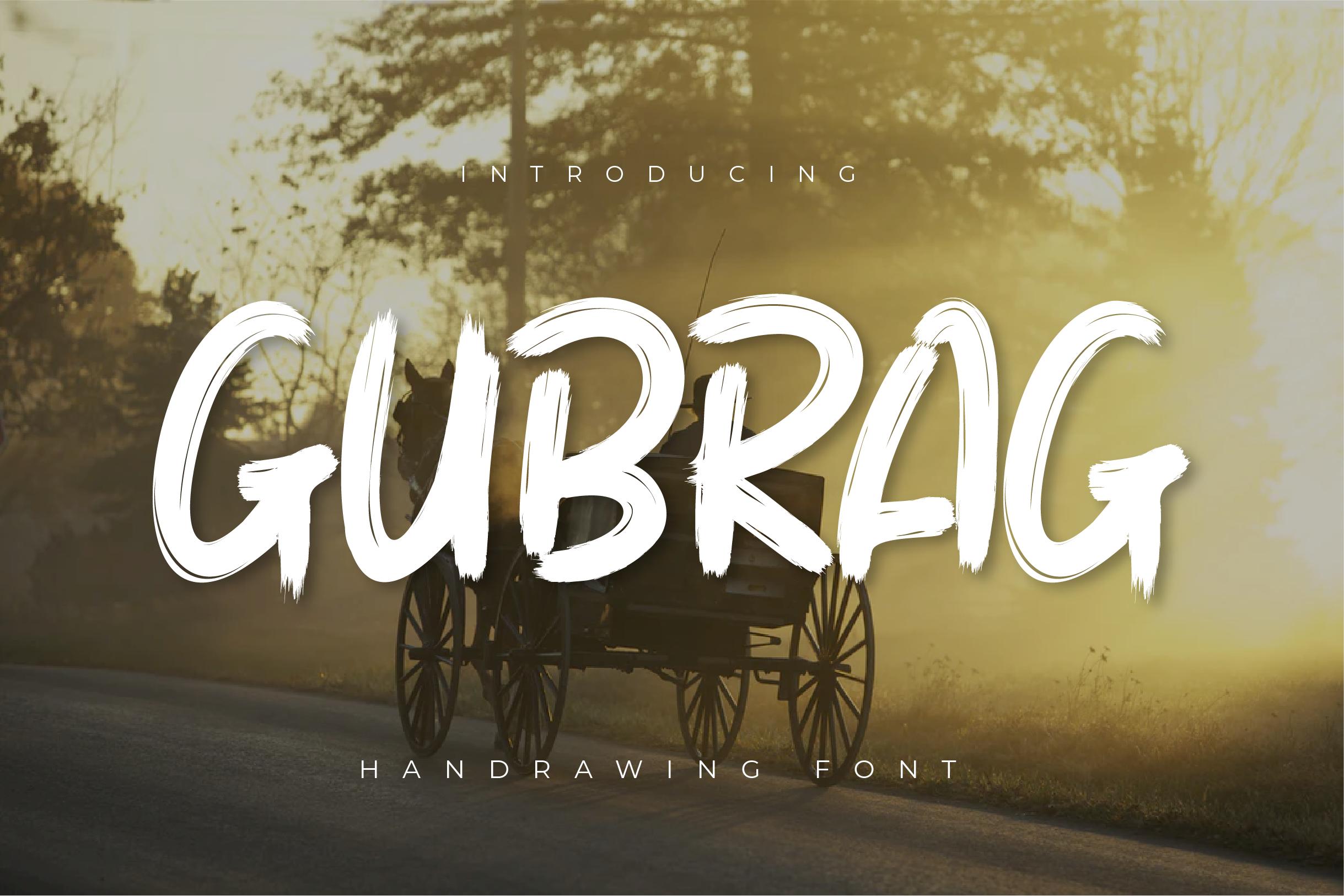 Gubrag Font