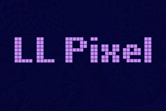 LL Pixel Font
