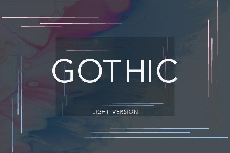 Gothic Light Font