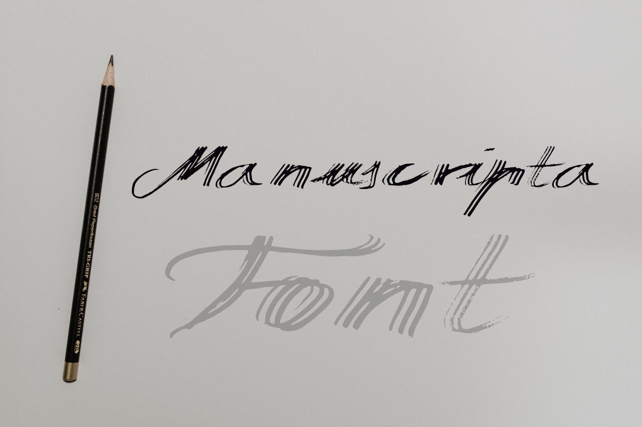Manuscripta Font