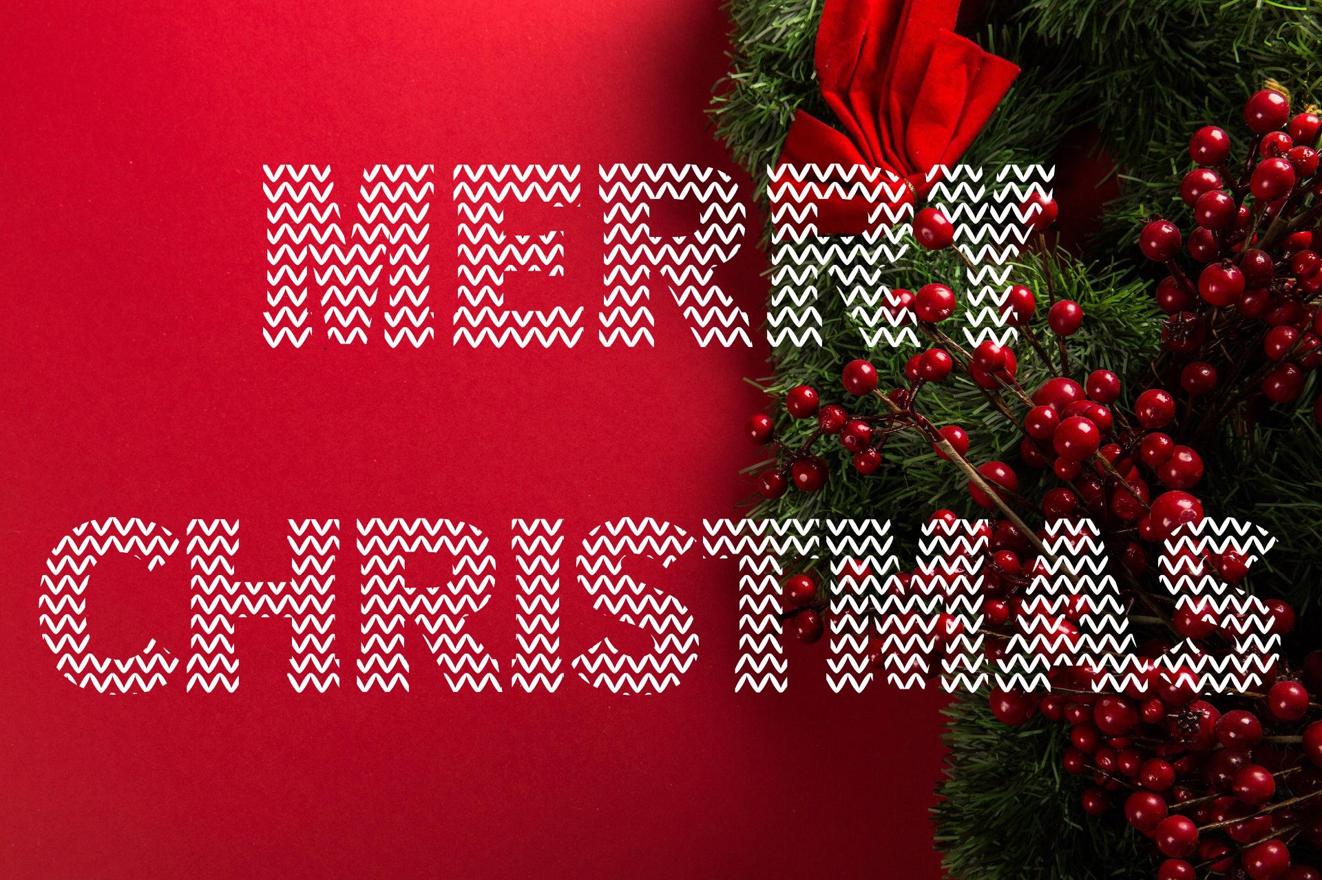 Merry Christmas Font