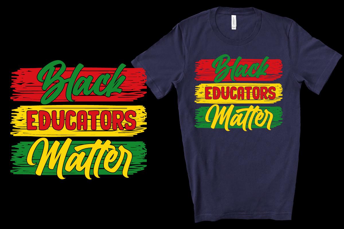 Black History T-Shirt Design