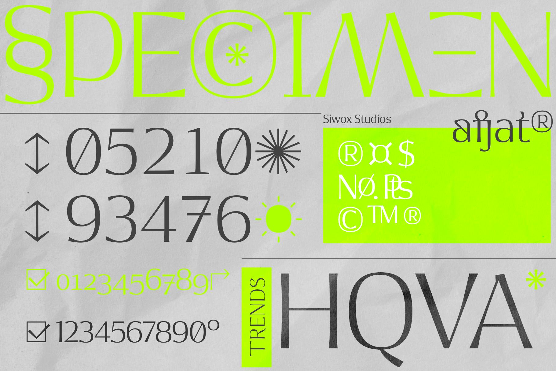 Afjat Font