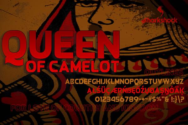 Queen of Camelot Font