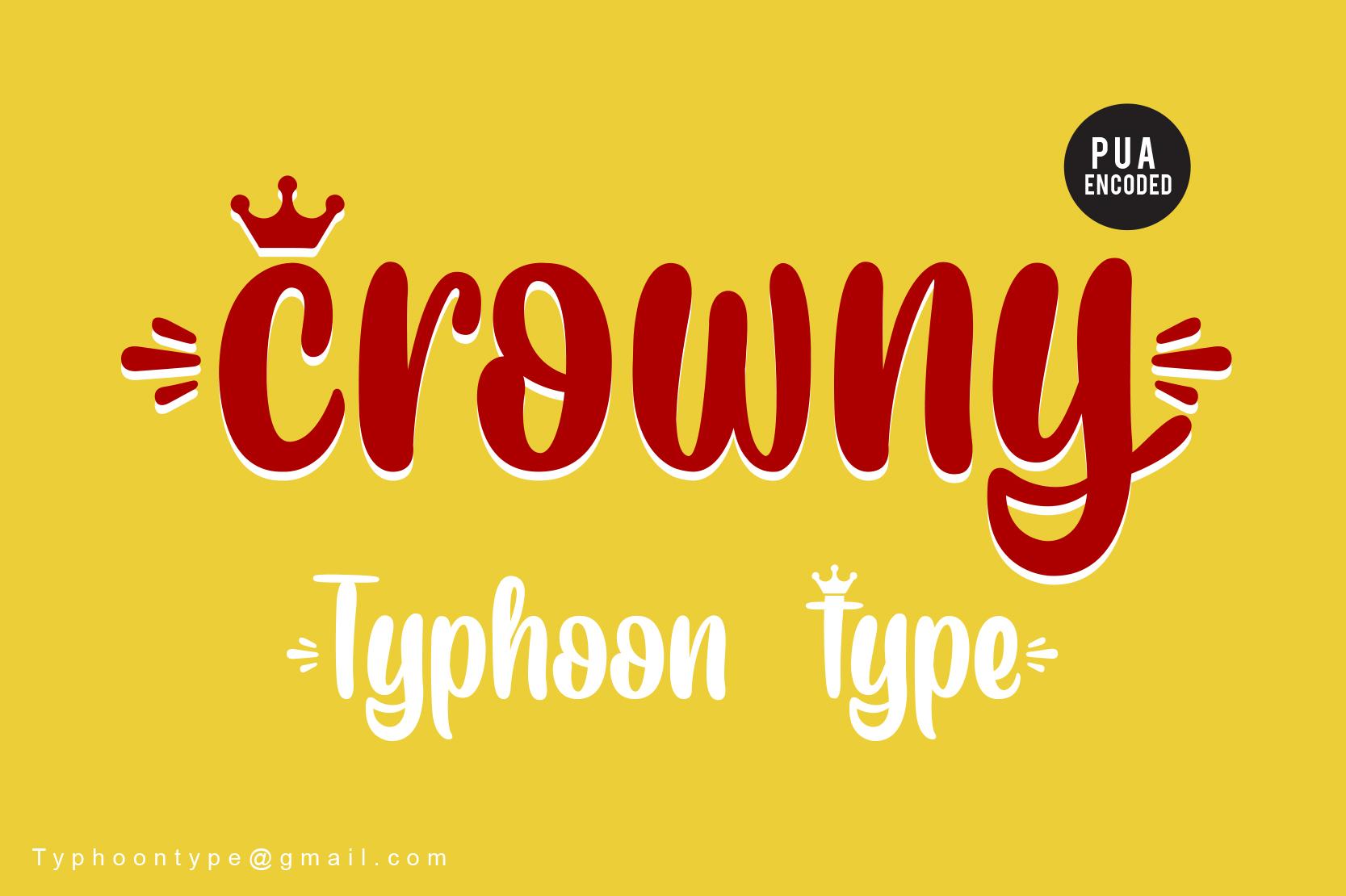 Crowny Font