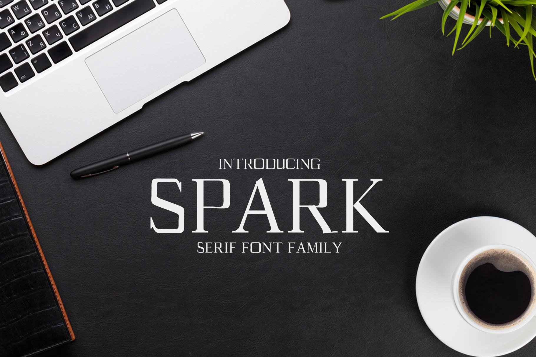 Spark Serif Family Pack Font