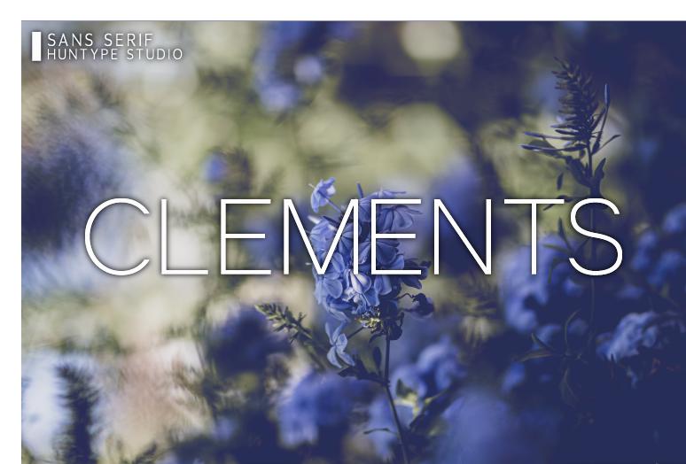Clements Font