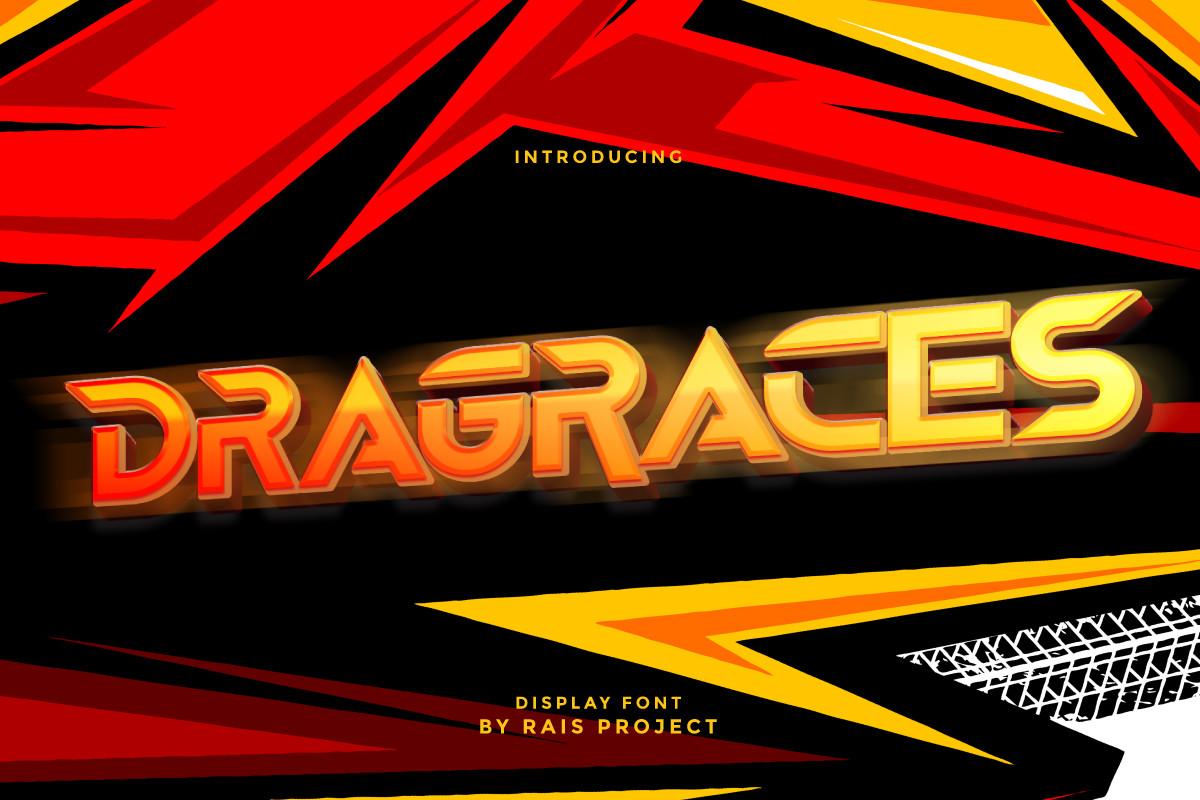 Dragraces Font