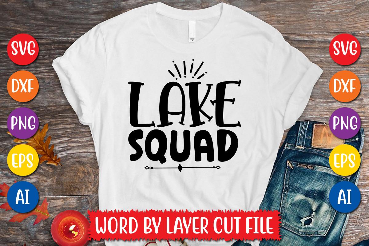 Lake Squad Svg Design