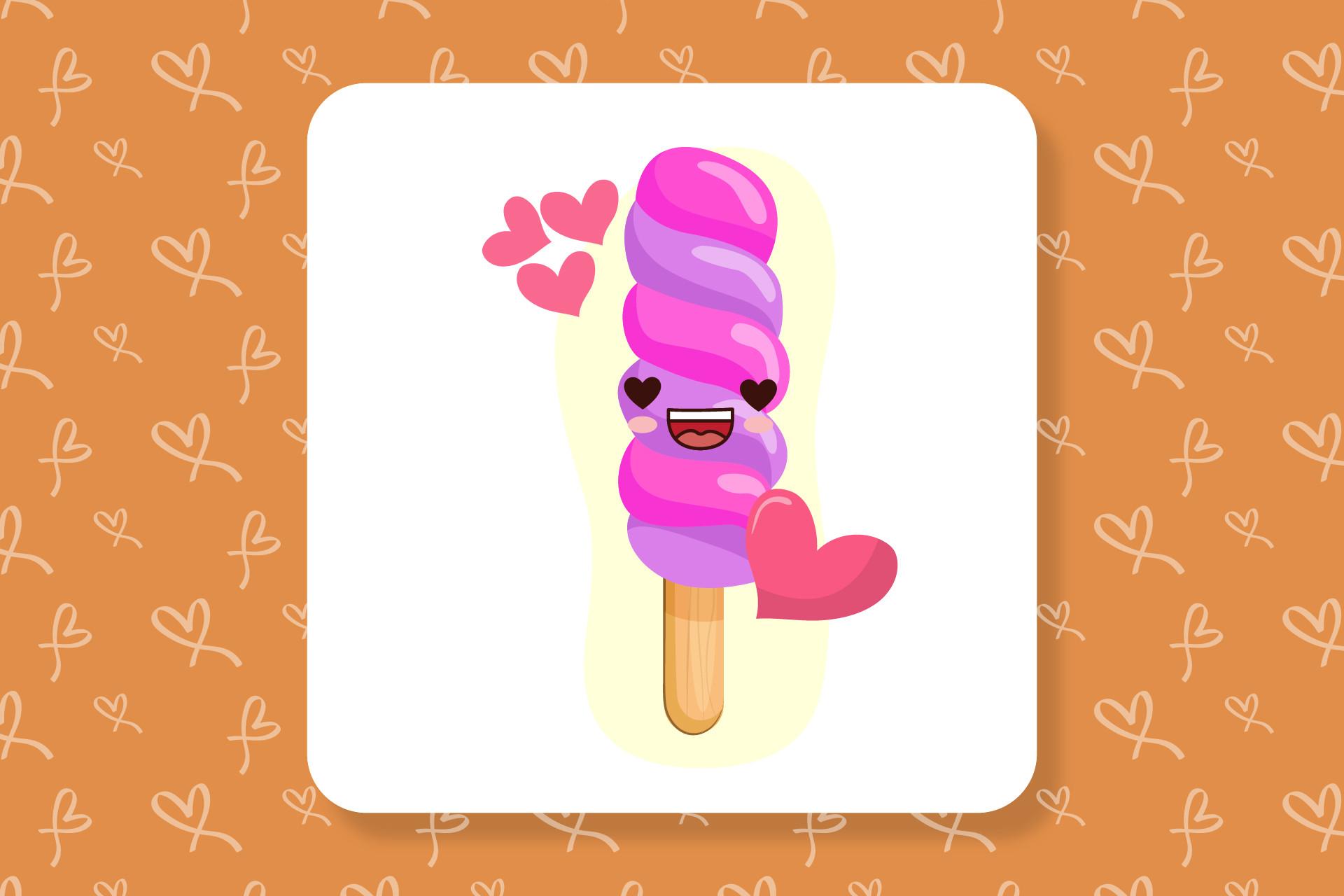 Valentine Ice Cream Lily